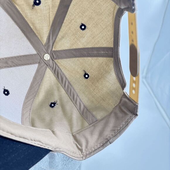 Pioneer NWOT Trucker Snapback Hat by Otto Taupe and Black Adjustable - Picture 8 of 8